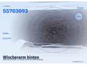Wischerarm hinten OPEL Corsa D (S07) 55703093