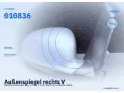 Außenspiegel rechts VW Golf V Plus (5M, 521) 010836
