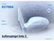Außenspiegel links SMART Cabrio (MC 01) 017004