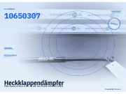 Heckklappendämpfer FIAT Punto (176) 10650307