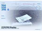 (239298 Display PEUGEOT 207/207 9665103980) 9665103980