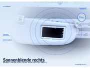 Sonnenblende rechts PEUGEOT 206 SW