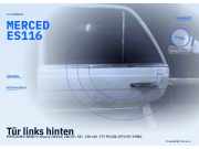 Tür links hinten MERCEDES-BENZ S-Klasse (W116) MERCEDES 116