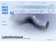 Ladeluftschlauch SMART Forfour (454) MR597620 A6390940382