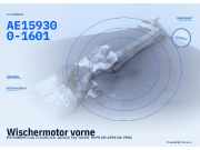 Wischermotor vorne MITSUBISHI Colt IV (CAO) AE159300-1601