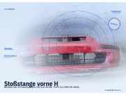 Stoßstange vorne HONDA Civic VI Hatchback (EJ, EK)