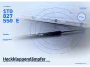 Heckklappendämpfer VW Touran I (1T1) 1T0827550E