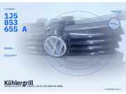 Kühlergrill VW Bora (1J) 1J5853655A
