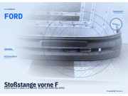 Stoßstange vorne FORD Escort V (GAL) FORD