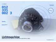 Lichtmaschine FORD Fiesta IV (JA, JB) 0123310023