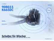Schalter für Wischer FORD Sierra (GBG, GBG 4) 90BG11K665DC
