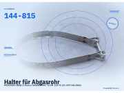 Halter für Abgasrohr MERCEDES-BENZ A-Klasse (W168) 144-815