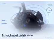 Achsschenkel rechts vorne VW Golf II (19E)