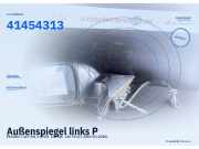 Außenspiegel links PEUGEOT 407 SW 41454313