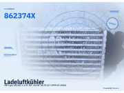 Ladeluftkühler VW Lupo (6X/6E) 862374X