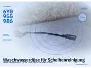 Waschwasserdüse für Scheibenreinigung SKODA Fabia Combi (6Y) 6Y0955986