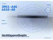 Heckklappendämpfer FORD Focus (DAW, DBW) 3M51-A406A10-AB