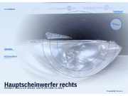 Hauptscheinwerfer rechts PEUGEOT 206 CC