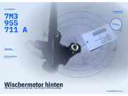Wischermotor hinten VW Sharan (7M) 7M3955711A