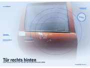 Tür rechts hinten FIAT Punto (176)
