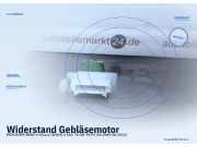 Widerstand Gebläsemotor MERCEDES-BENZ A-Klasse (W169)