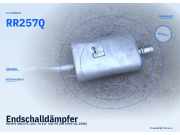 Endschalldämpfer ROVER 400 (RT) RR257Q