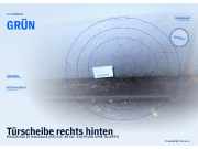Türscheibe rechts hinten MAZDA 626 IV Hatchback (GE) GRÜN