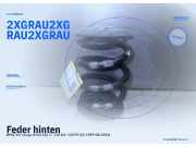 Feder hinten BMW 3er Coupe (E46) 2X GRAU 2X GRAU 2X GRAU