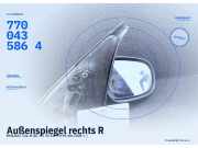 Außenspiegel rechts RENAULT Clio II (B) 7700435864