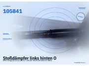 Stoßdämpfer links hinten OPEL Omega B Caravan 105841