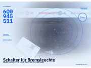 Schalter für Bremsleuchte SKODA Fabia (6Y) 6Q0945511