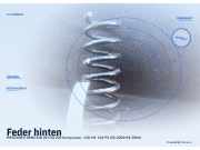 Feder hinten MERCEDES-BENZ SLK (R170)