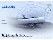 Türgriff rechts hinten FORD Mondeo III Kombi (BWY) 1446676 1115010