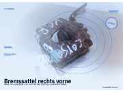 Bremssattel rechts vorne OPEL Corsa B (S93)