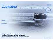 Wischermotor vorne PEUGEOT 306 Schrägheck 53545802