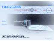 Luftmassenmesser VW Passat B6 (3C2) F00C2G2055