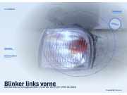 Blinker links vorne SUZUKI Baleno Schrägheck (EG)