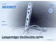 Lampenträger Heckleuchte rechts MERCEDES-BENZ 124 T-Modell (S124) 3832017