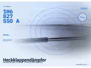 Heckklappendämpfer VW Golf III (1H) 1H6827550A