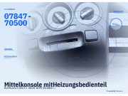 Mittelkonsole mitHeizungsbedienteil KIA Picanto 1 (SA) 07847-70500