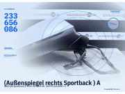 (Außenspiegel rechts Sportback ) Audi Q5 Sportback (FY) (Q5 Sportback (FY)) 35 TDI 120 kW 233656086