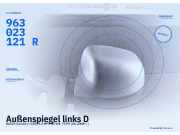 Außenspiegel links DACIA Sandero I (BS) 963023121R