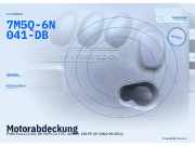 Motorabdeckung FORD Focus II (DA, DP, HCP) 7M5Q-6N041-DB