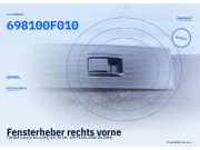 Fensterheber rechts vorne TOYOTA Corolla Verso (R1) 698100F010