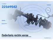 Federbein rechts vorne OPEL Astra G Caravan (T98) 22169542