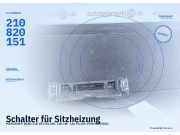 Schalter für Sitzheizung MERCEDES-BENZ SLK (R170) 210820151