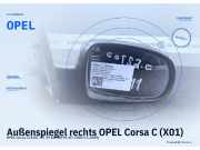 Außenspiegel rechts OPEL Corsa C (X01) OPEL