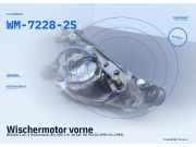 Wischermotor vorne HONDA Civic V Stufenheck (EG, EH) WM-7228-2S