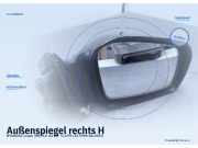 Außenspiegel rechts HYUNDAI Coupe (RD)