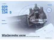 Wischermotor vorne MERCEDES-BENZ Sprinter 2t Bus (901, 902) 0390241345